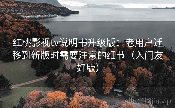 红桃影视tv说明书升级版：老用户迁移到新版时需要注意的细节（入门友好版）