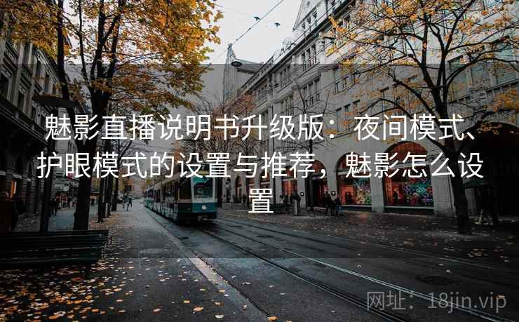 魅影直播说明书升级版：夜间模式、护眼模式的设置与推荐，魅影怎么设置